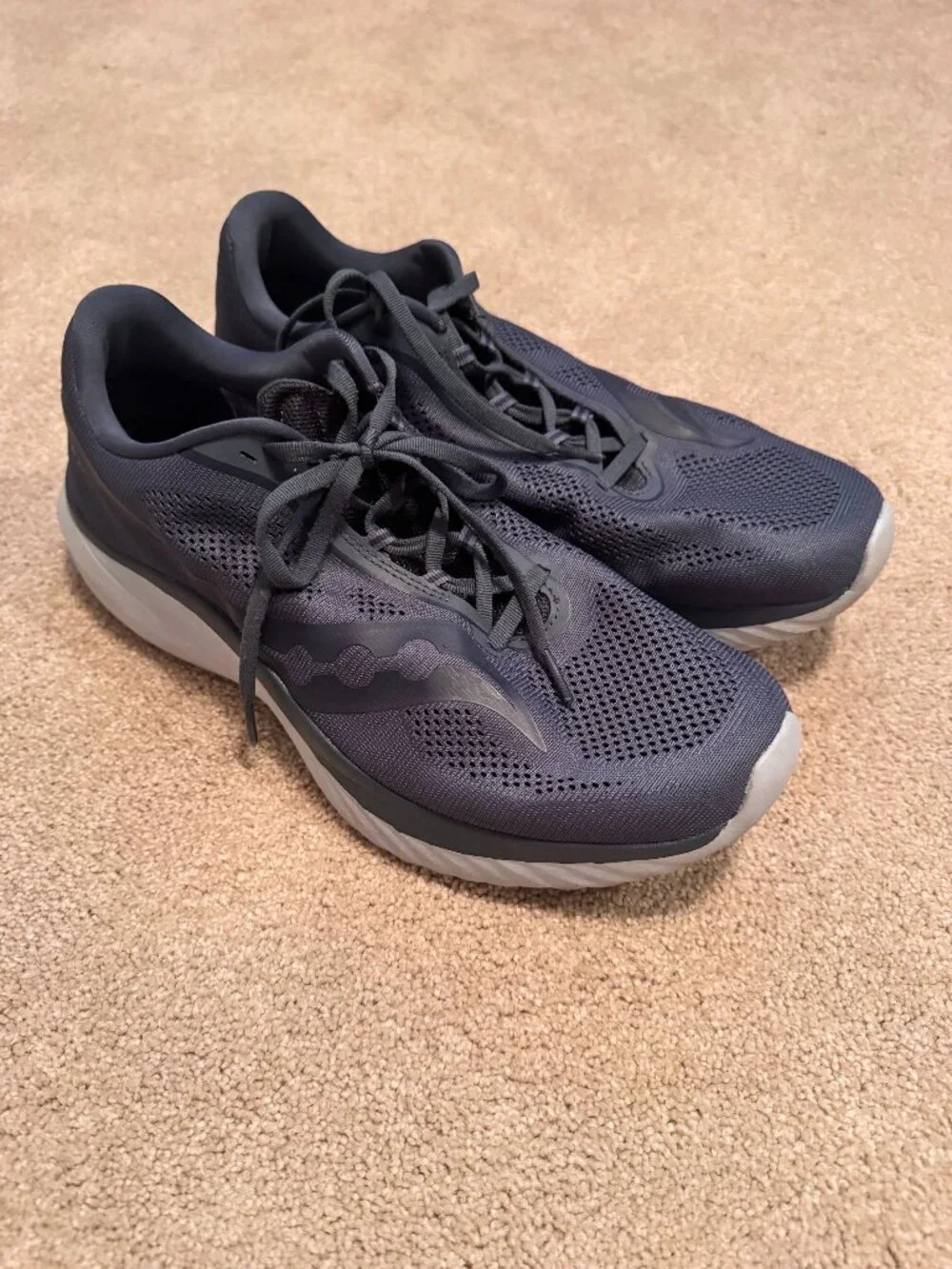 Saucony Kinvara 15 Running Shoes Dusk/Granite Men's Size 11 Lightweight